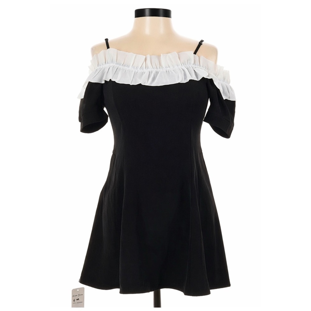 NWT Wednesday Black Dress - Picture 2 of 4